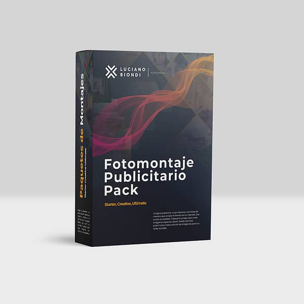 paquetes de fotomontajes publicitarios